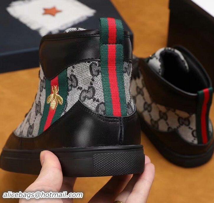 Sophisticated Gucci Shoes Men High-Top Sneakers GGsh128