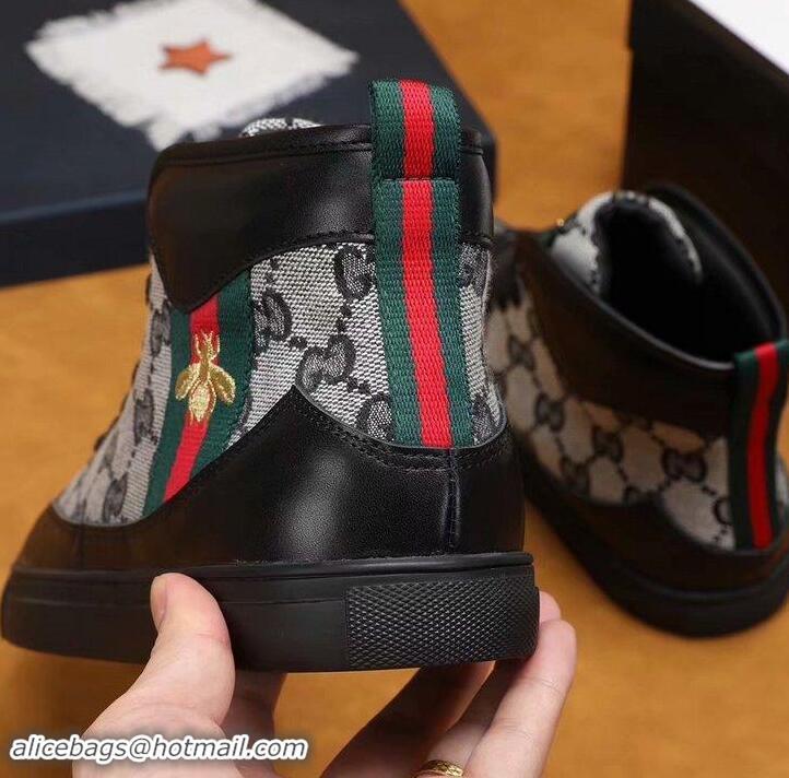 Sophisticated Gucci Shoes Men High-Top Sneakers GGsh128