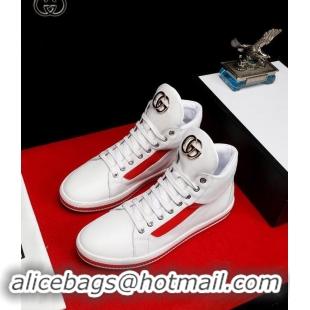 Purchase Gucci Shoes Men High-Top Sneakers GGsh127