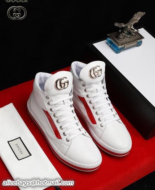 Purchase Gucci Shoes Men High-Top Sneakers GGsh127