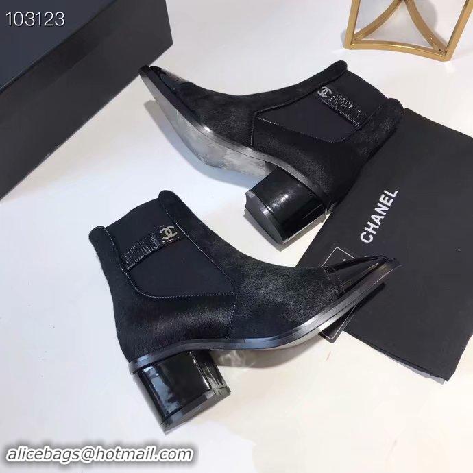 Best Product Chanel Shoes CH2536JYX-1 Black