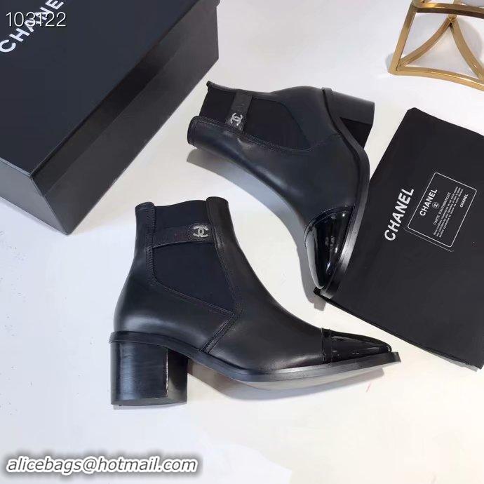 Duplicate Chanel Shoes CH2536JYX-2 Black