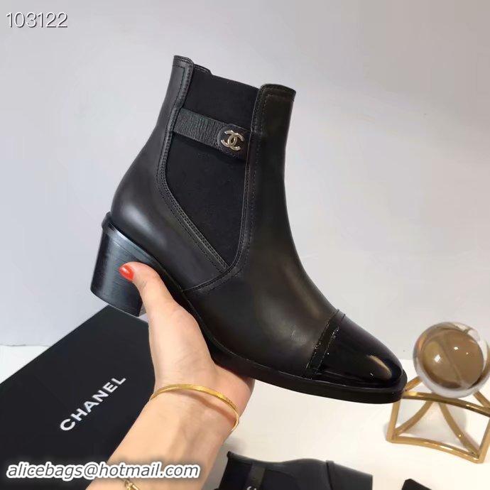 Duplicate Chanel Shoes CH2536JYX-2 Black