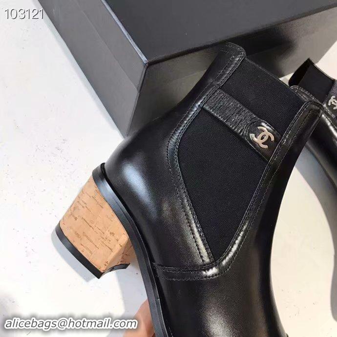 Top Grade Chanel Shoes CH2536JYX-3 Black