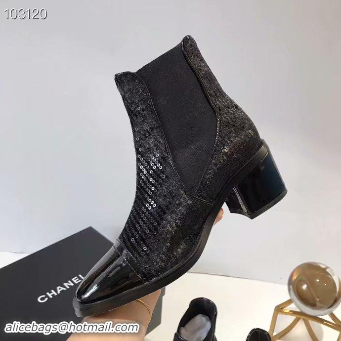 Luxury Chanel Shoes CH2536JYX-4 Black