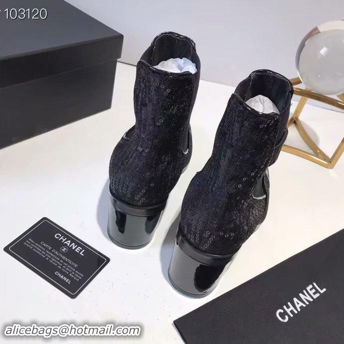 Luxury Chanel Shoes CH2536JYX-4 Black