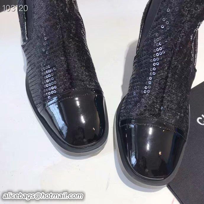 Luxury Chanel Shoes CH2536JYX-4 Black