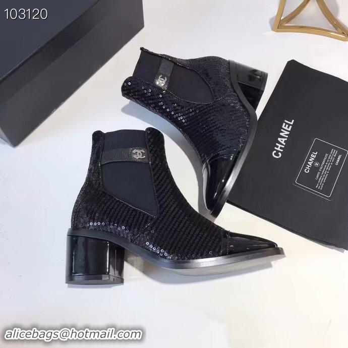 Luxury Chanel Shoes CH2536JYX-4 Black