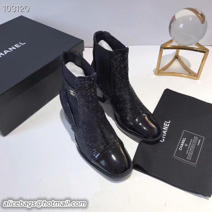 Luxury Chanel Shoes CH2536JYX-4 Black