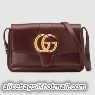 New Fashion Gucci Arli Small Shoulder Bag 550129 Burgundy