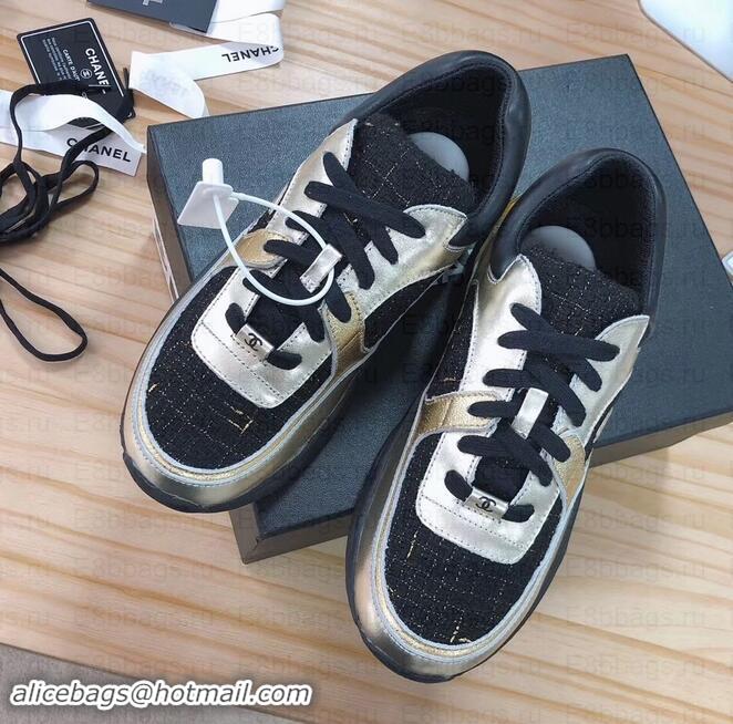 Good Taste Chanel CC Logo Leather Sneakers G34360 03