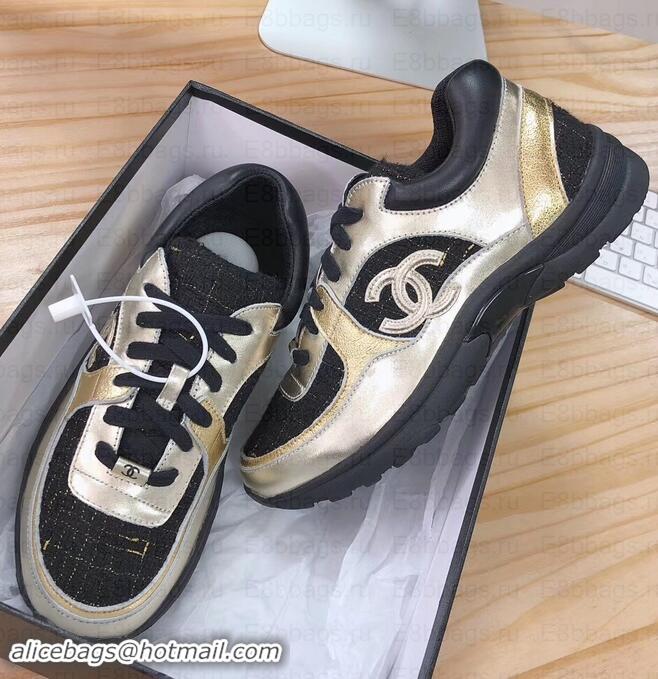 Good Taste Chanel CC Logo Leather Sneakers G34360 03