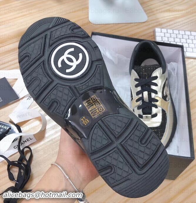 Good Taste Chanel CC Logo Leather Sneakers G34360 03