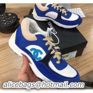 Luxury Chanel CC Logo Leather Sneakers G34360 19