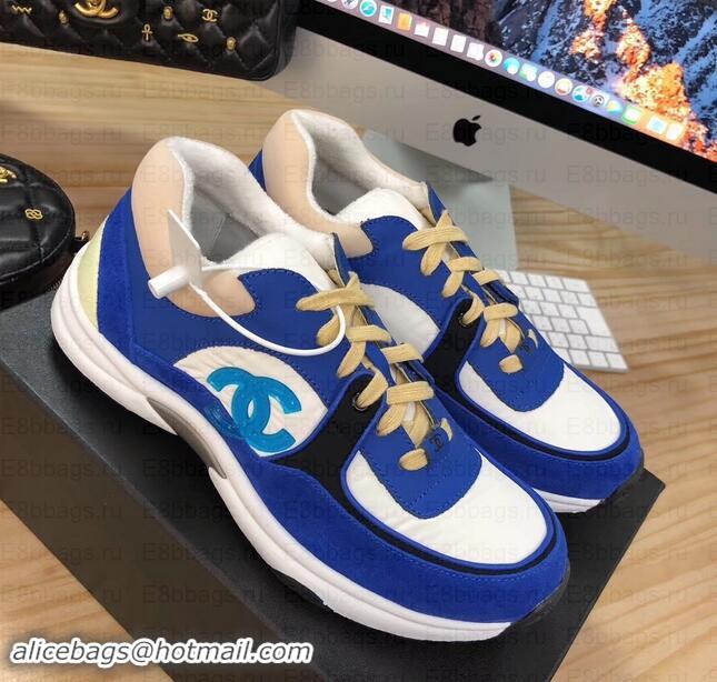 Luxury Chanel CC Logo Leather Sneakers G34360 19