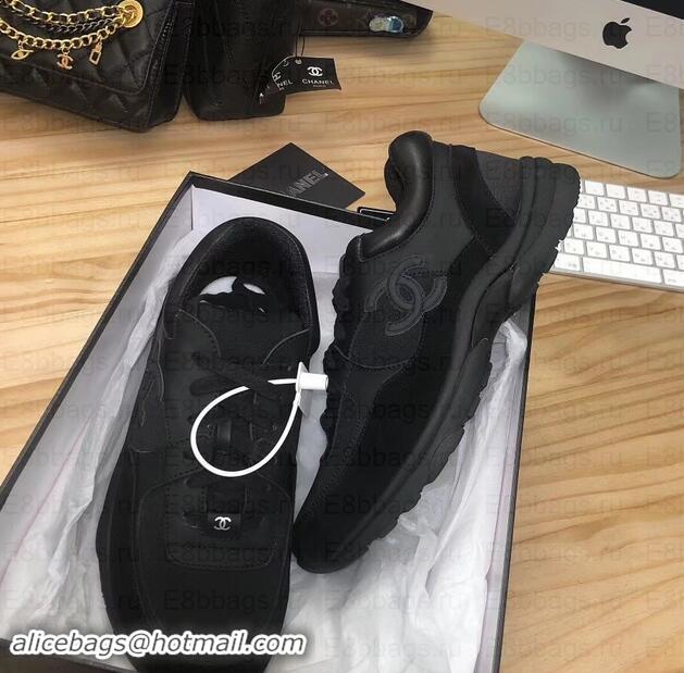 Luxury Chanel CC Logo Leather Sneakers G34360 23