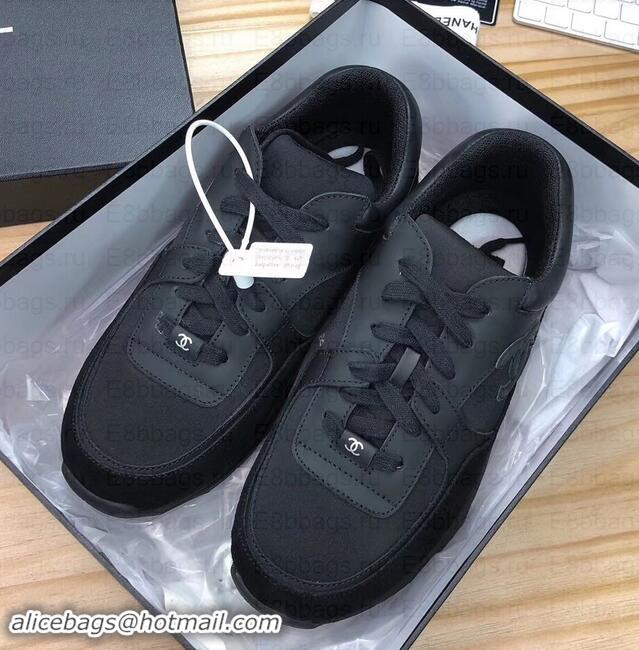 Luxury Chanel CC Logo Leather Sneakers G34360 23