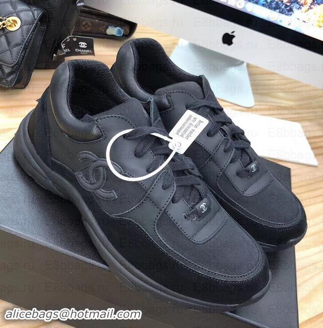 Luxury Chanel CC Logo Leather Sneakers G34360 23