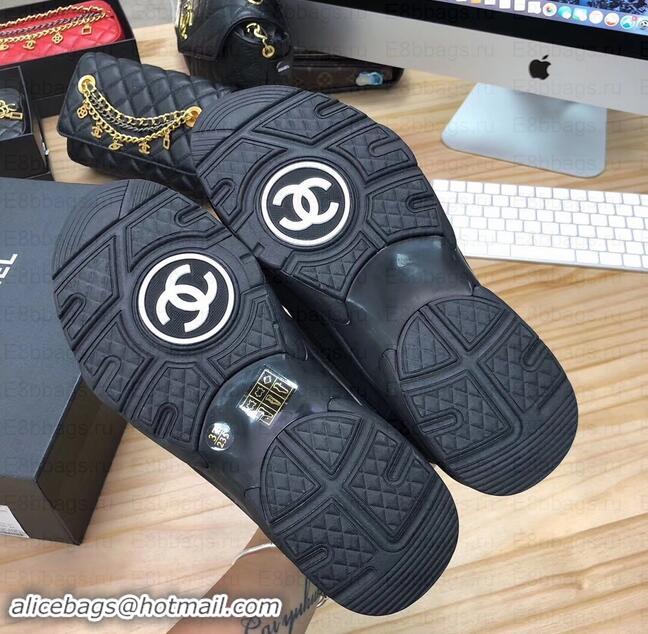 Luxury Chanel CC Logo Leather Sneakers G34360 23