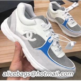 Top Grade Chanel CC Logo Leather Sneakers G34360 29