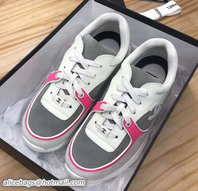 Trendy Design Chanel CC Logo Leather Sneakers G34360 32