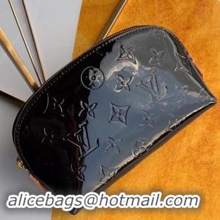 Popular Style Louis vuitton Monogram Vernis Leather COSMETIC POUCH M90172 black