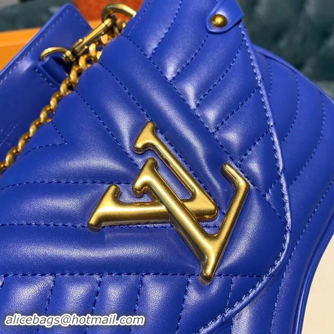 Classic LOUIS VUITTON NEW WAVE CHAIN BAG PM M53924 Bleu Neon