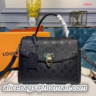 Discount Louis Vuitton Georges MM Monogram Empreinte Original Leather M53944 Black