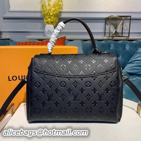 Discount Louis Vuitton Georges MM Monogram Empreinte Original Leather M53944 Black