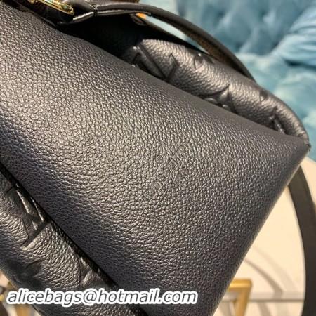 Discount Louis Vuitton Georges MM Monogram Empreinte Original Leather M53944 Black