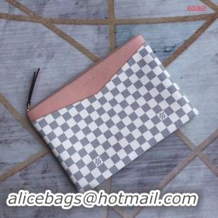 Most Popular Louis vuitton original Damier Azur DAILY M60262 pink