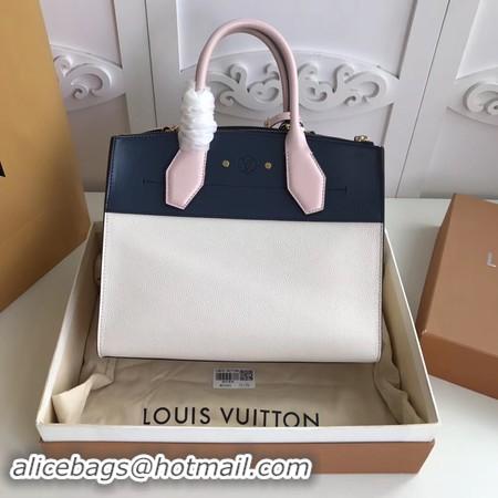 Louis Vuitton Original Leather CITY STEAMER PM M55062 Black&White