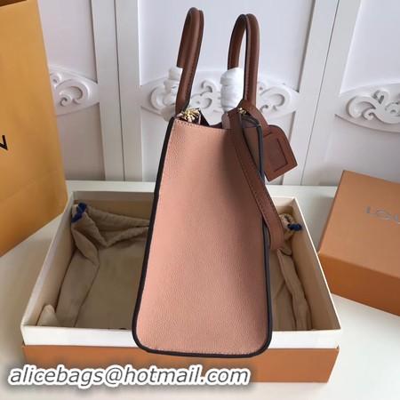 Stylish Louis Vuitton Original Leather CITY STEAMER PM M55062 Pink&Apricot