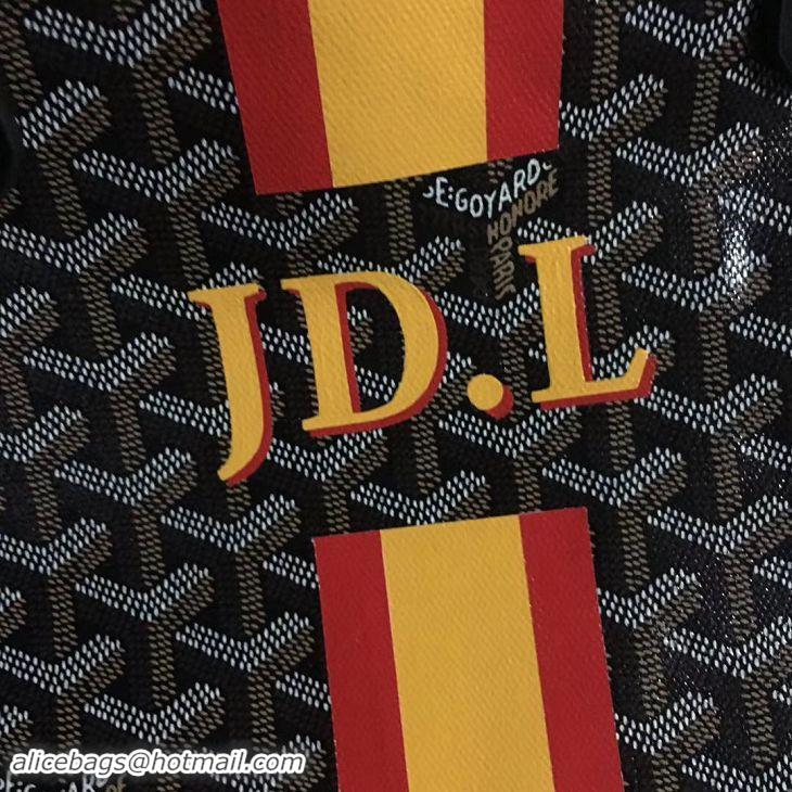 Price For Goyard Personnalization/Custom/Hand Painted JD.L With Stripes