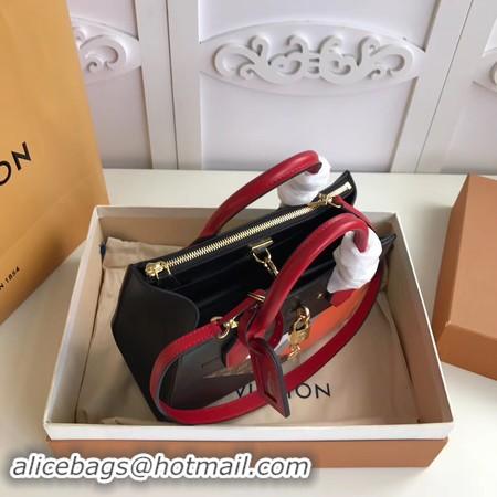 Best Grade Louis Vuitton Original Leather CITY STEAMER M53802 Red&Black&Blue