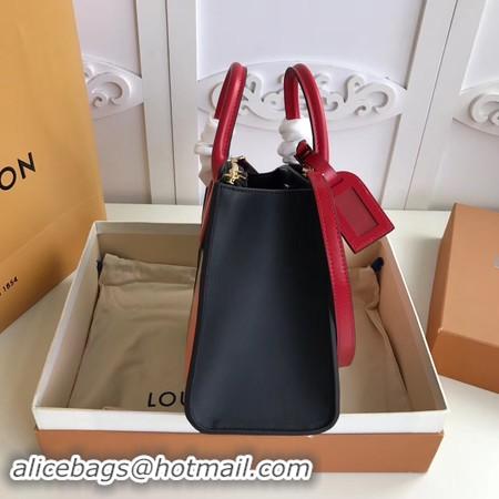 Best Grade Louis Vuitton Original Leather CITY STEAMER M53802 Red&Black&Blue