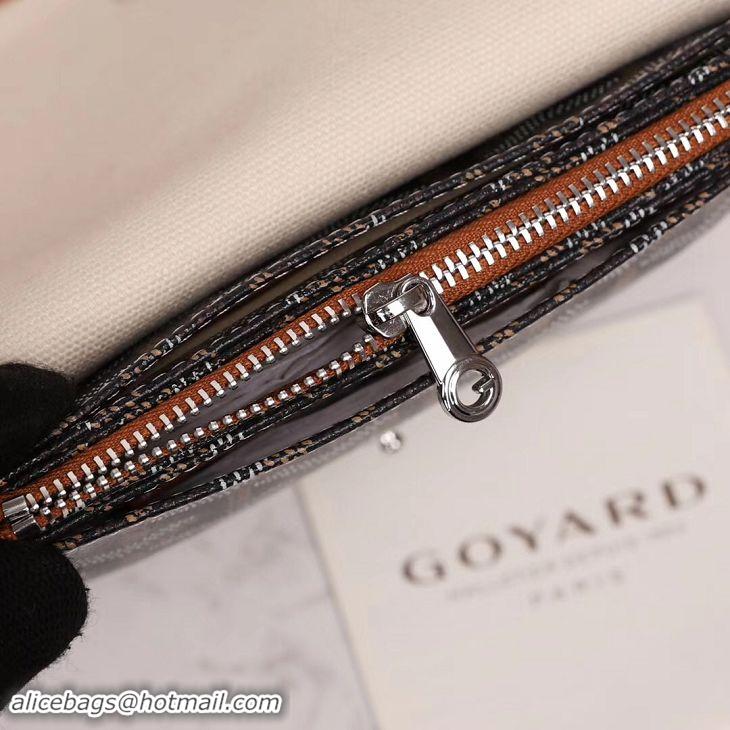 ​Popular Goyard Plumet Wallet Clutch Bag With Strap 2166 Black And Tan