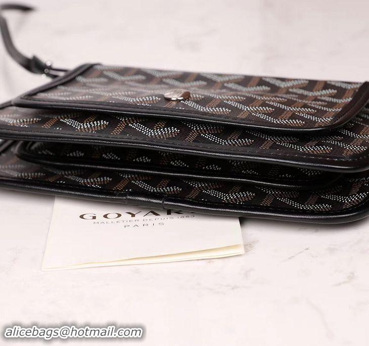 Spot Bulk Goyard Plumet Wallet Clutch Bag With Strap 2166 Black