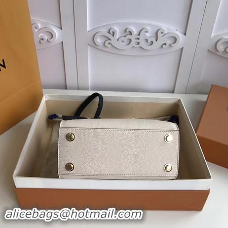 Stylish Louis Vuitton Original Leather N95976 White