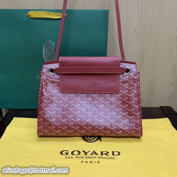 Fashion Ladies Goyard Rouette Shoulder Tote Bag 00315 Red