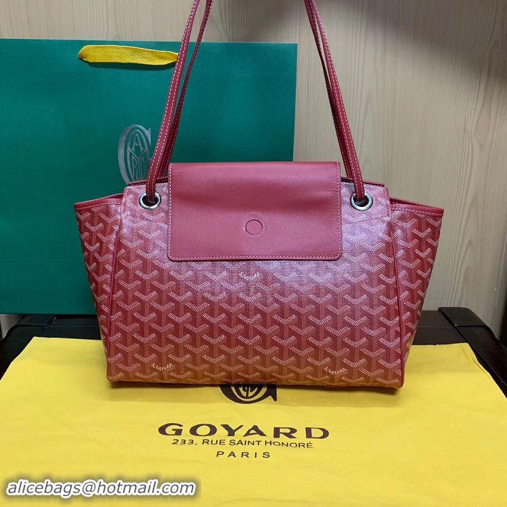 Fashion Ladies Goyard Rouette Shoulder Tote Bag 00315 Red