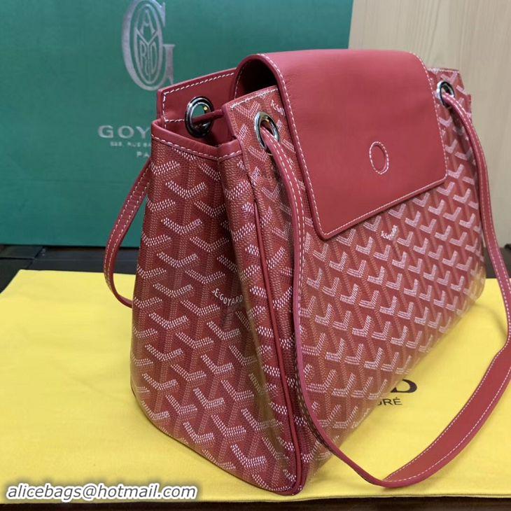 Fashion Ladies Goyard Rouette Shoulder Tote Bag 00315 Red