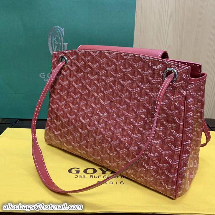 Fashion Ladies Goyard Rouette Shoulder Tote Bag 00315 Red