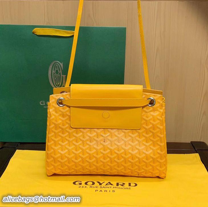 High Quality Goyard Original Rouette Shoulder Tote Bag 00315 Yellow