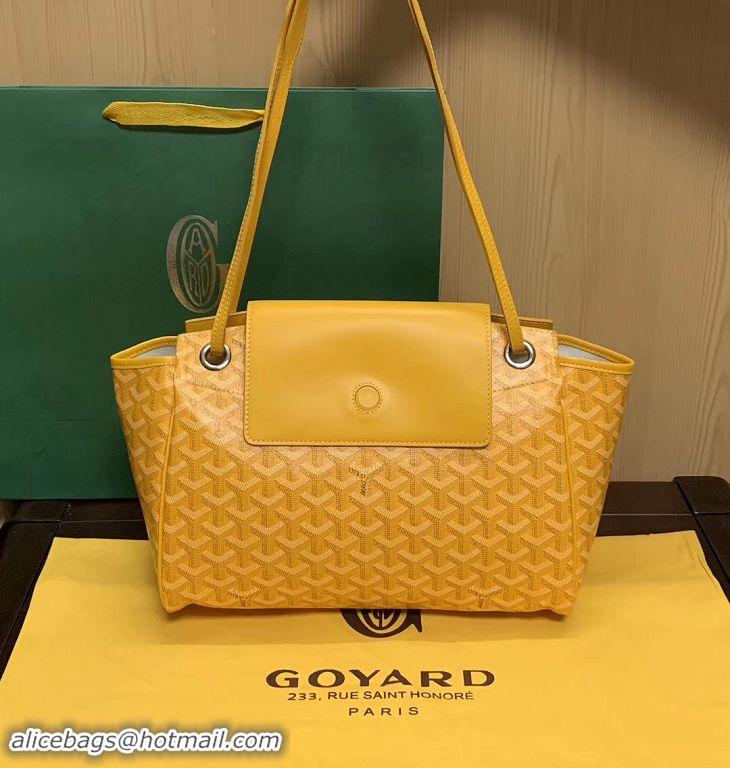 High Quality Goyard Original Rouette Shoulder Tote Bag 00315 Yellow