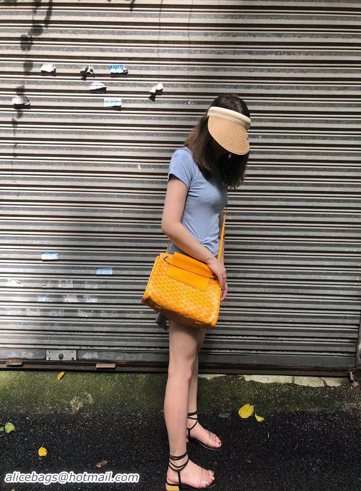 High Quality Goyard Original Rouette Shoulder Tote Bag 00315 Yellow