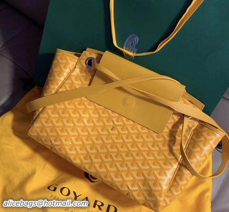 High Quality Goyard Original Rouette Shoulder Tote Bag 00315 Yellow