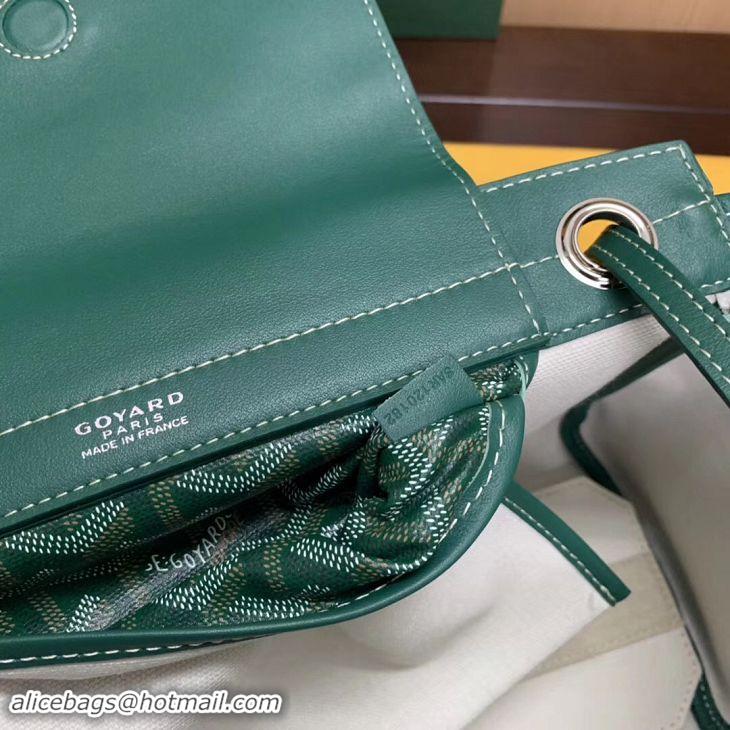 Classic Hot Goyard Original Rouette Shoulder Tote Bag 00315 Green