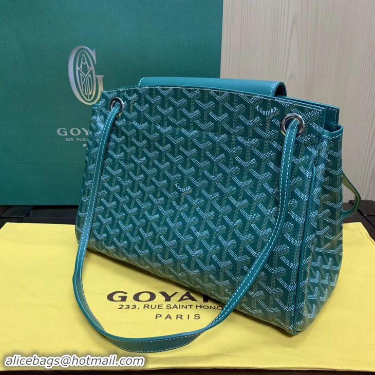 Classic Hot Goyard Original Rouette Shoulder Tote Bag 00315 Green