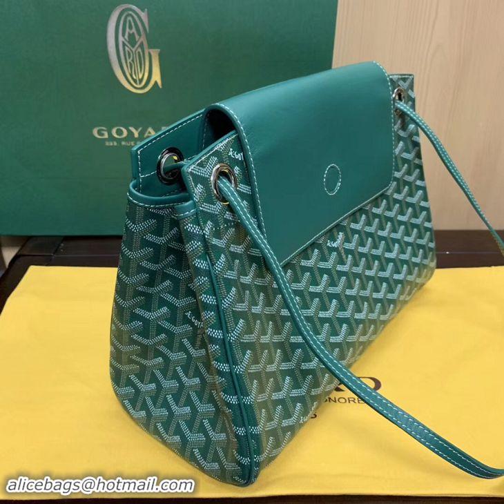 Classic Hot Goyard Original Rouette Shoulder Tote Bag 00315 Green